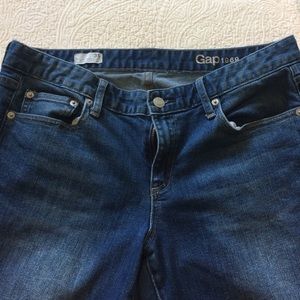 Gap 31R Real Straight Jeans