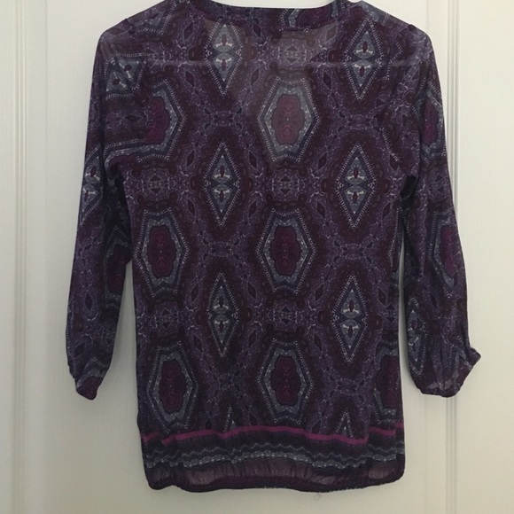 New w/o tags sheer mesh style top The Limited XS - Picture 4 of 4