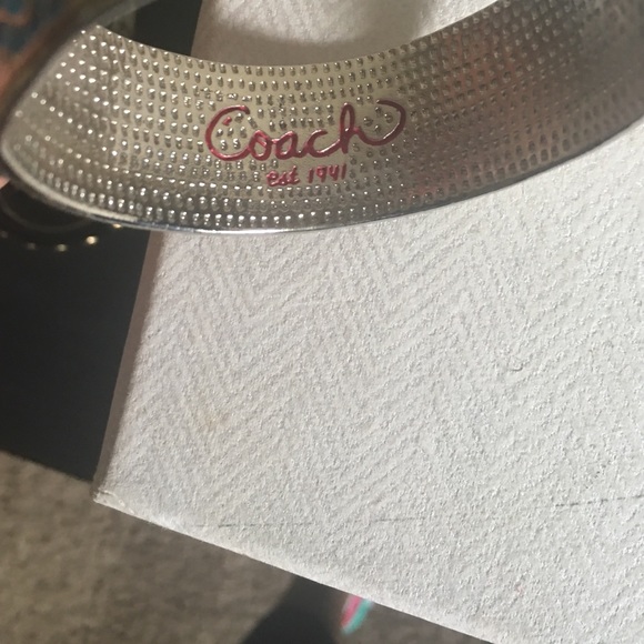 Coach bangle bracelet. - Picture 3 of 4