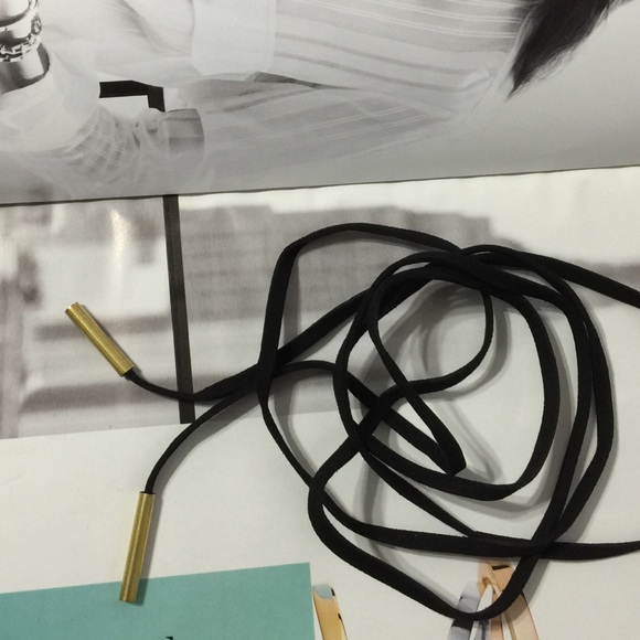 ๐HP๐Wrapped suede string choker necklace N6 - Picture 2 of 5