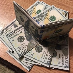 Big Ben canvas wallet