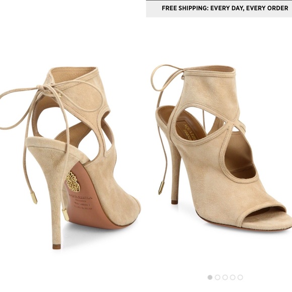 SOLD.  Aquazzura heels
