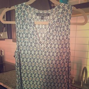Ava Christine Sleeveless Blouse, Size Small