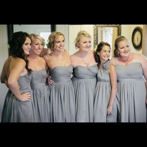 J. Crew bridesmaid dress.