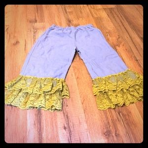 Girls Matilda Jane ruffle pants
