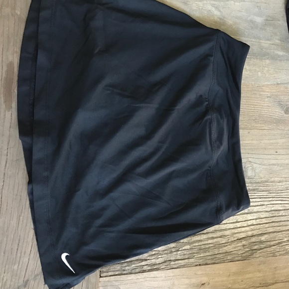 Black nike athletic skirt