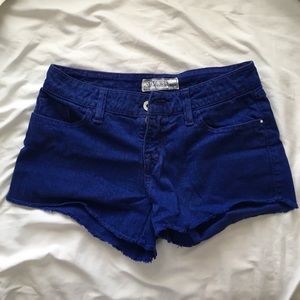 Blue denim Guess shorts