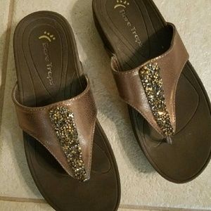 Bronze Sandals