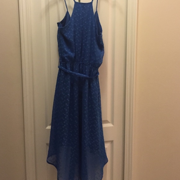 Charming Charlie Blue hi-lo Sundress - M - Picture 4 of 4