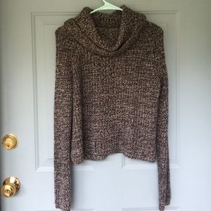 Slouchy Cowl Neck Sweater