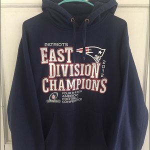 2012 New England Patriots hoodie