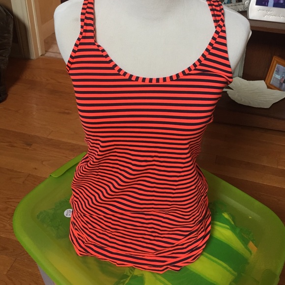 Lululemon t-back tank top.