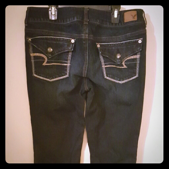 Size 12 Long American Eagle Artist Jean