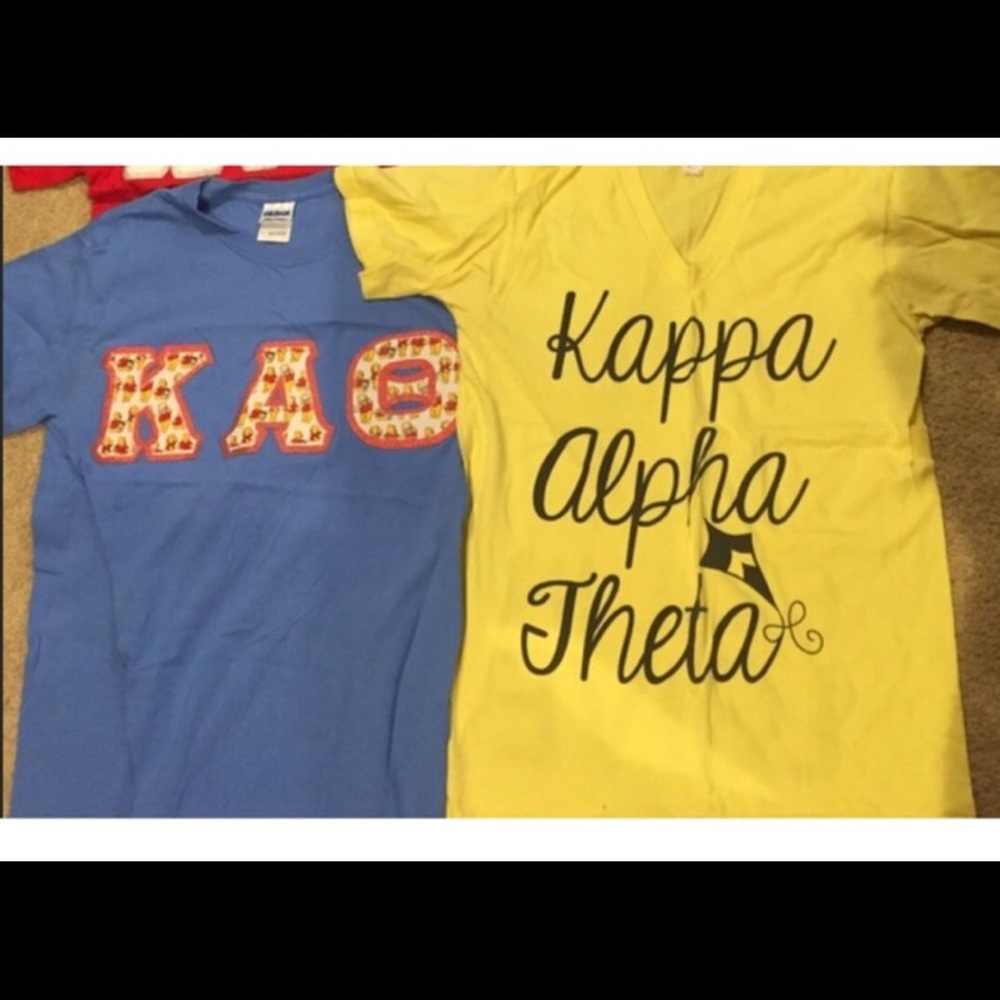SALE‼️Kappa Alpha Theta t-shirst bundle