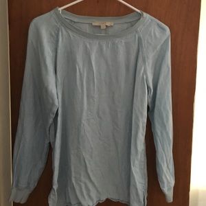 Jean long sleeve loft blouse