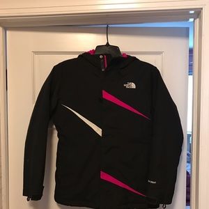 Girls North Face Ski Coat