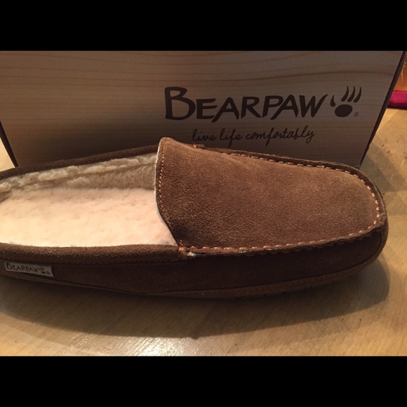 bearpaw slippers mens