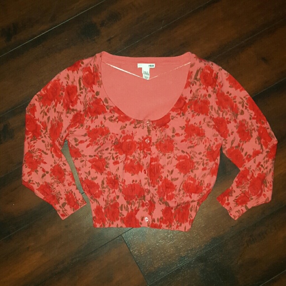 Rose cardigan