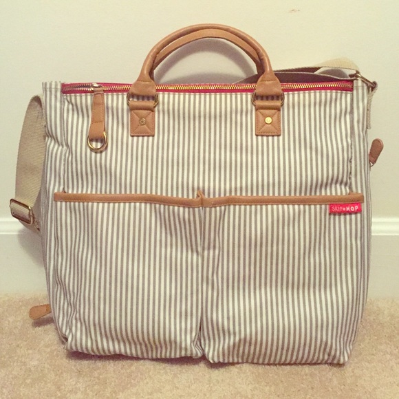 skip hop duo french stripe