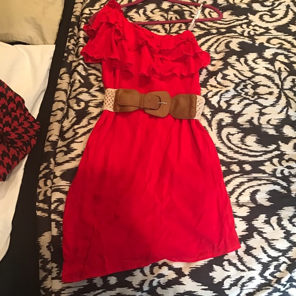 Red dress - new