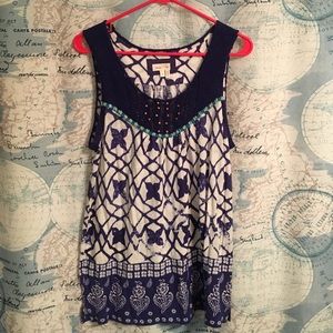 Anthropologie Avellana tank top by Meadow Rue