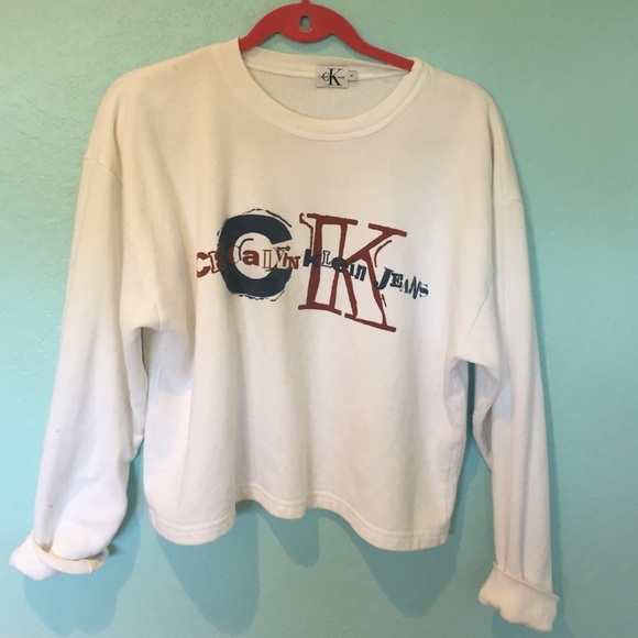 Vintage Calvin Klein crew neck