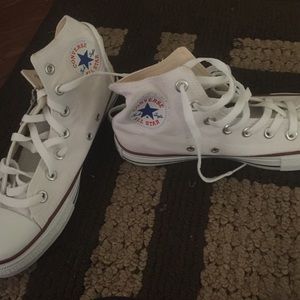 White converse never worn