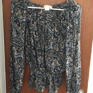 Michael Kors paisley blouse