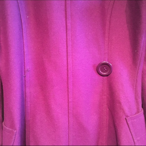 Purple tulle pea coat - Picture 4 of 4