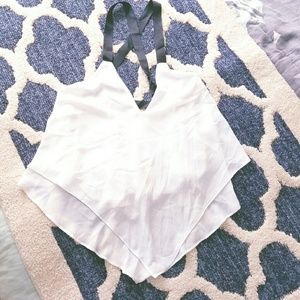 Zara criss-cross back top