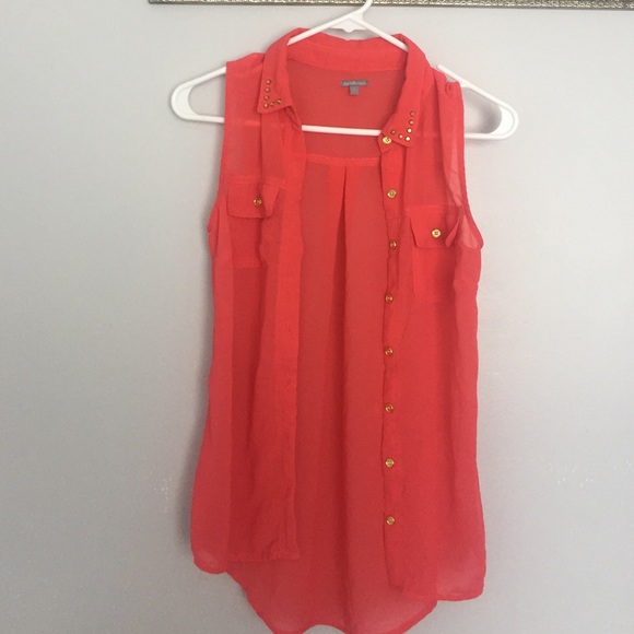 Peach Blouse 👚✨