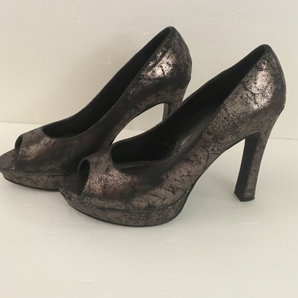 Maurices Shoes - Black & metallic tone high heel shoe size 8
