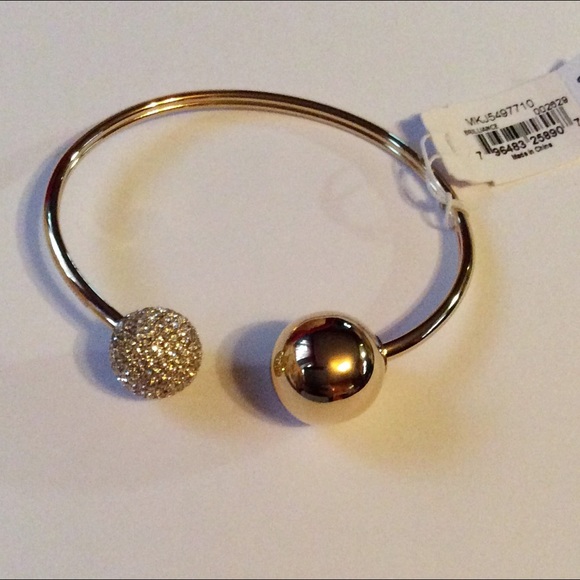 Michael Kors Jewelry - FIRM Michael Kors Metallic Fireball Cuff Bracelet Michael Kors Jewelry - FIRM Michael Kors Metallic Fireball Cuff Bracelet