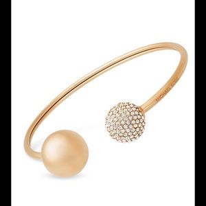 Michael Kors Jewelry - FIRM Michael Kors Metallic Fireball Cuff Bracelet Michael Kors Jewelry - FIRM Michael Kors Metallic Fireball Cuff Bracelet