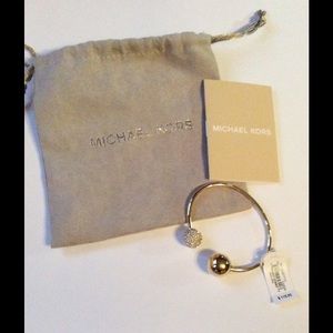 Michael Kors Jewelry - FIRM Michael Kors Metallic Fireball Cuff Bracelet Michael Kors Jewelry - FIRM Michael Kors Metallic Fireball Cuff Bracelet