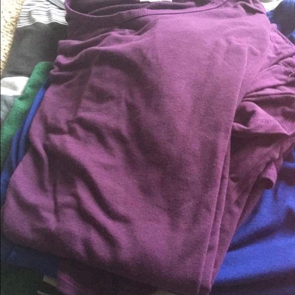 Dark Purple small Lula Roe Irma