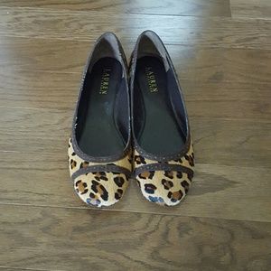 Ralph Lauren Cheetah Print Flats
