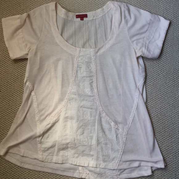 Anthropologie One September cream top!