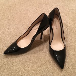 Boutique 9 Justine patent pointy 4" pump