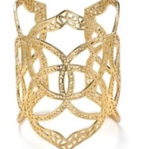 Kendra Scott Roni Cuff Gold NWOT