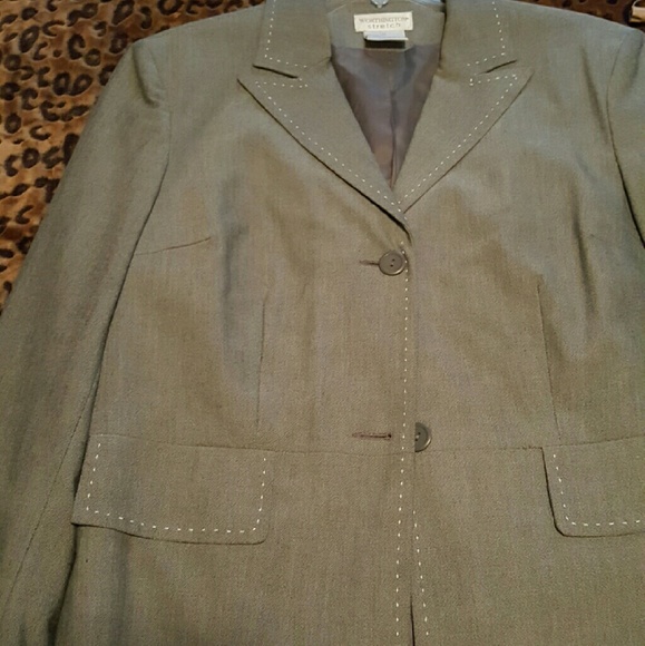 Light Gray Pant Suit