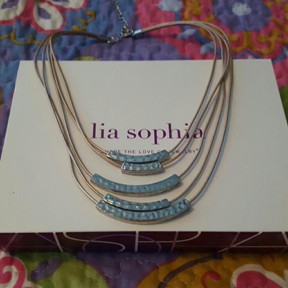Lia Sophia tiered necklace