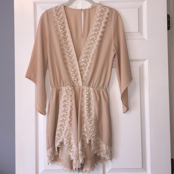 Nude Romper, Never Worn
