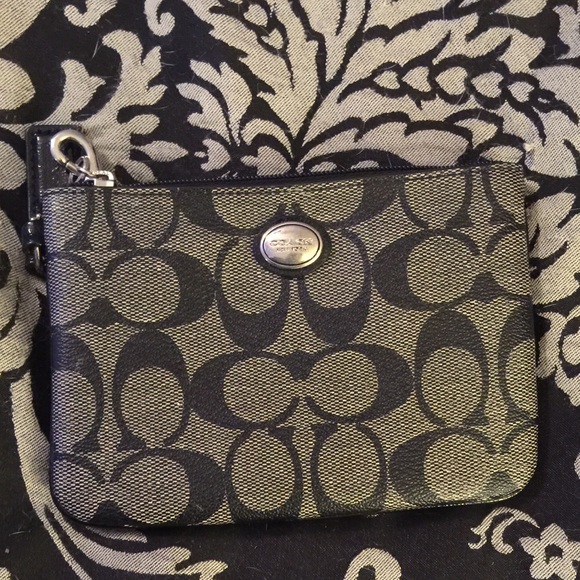 Small Coach change purse