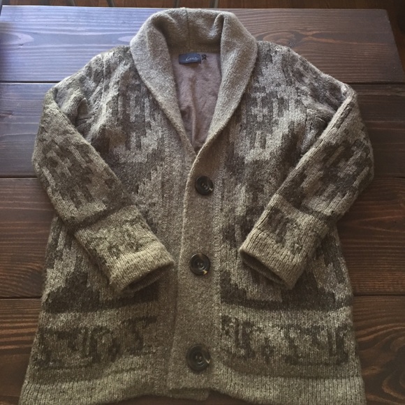 Anthropologie stitched cardigan