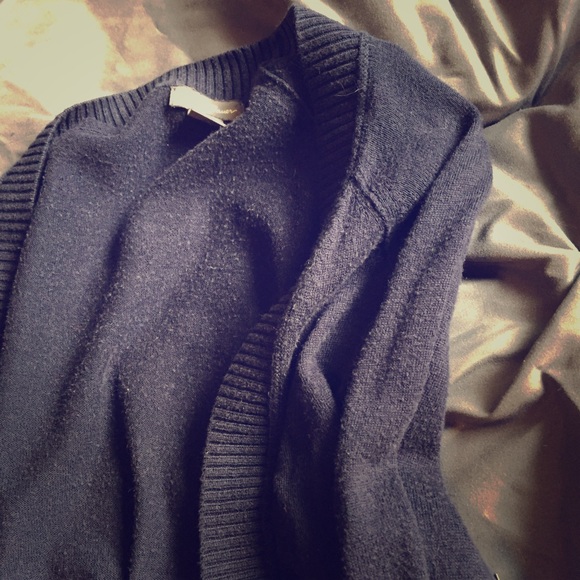 Navy blue cardigan