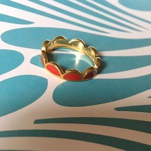 ❤️♠️Kate spade scallop ring!