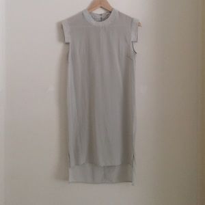 100% silk AllSaints geometric dress