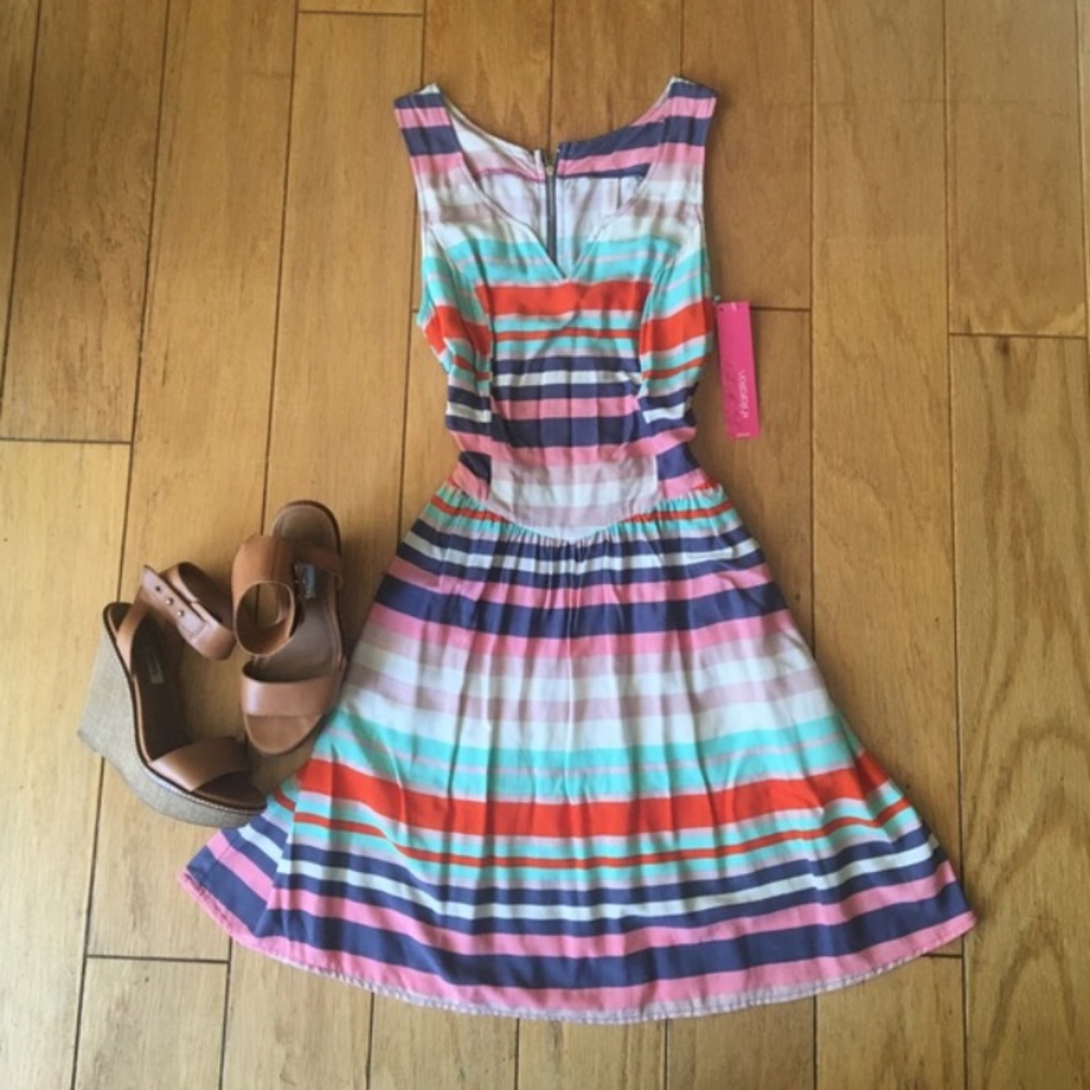 Xhilaration multi color dress