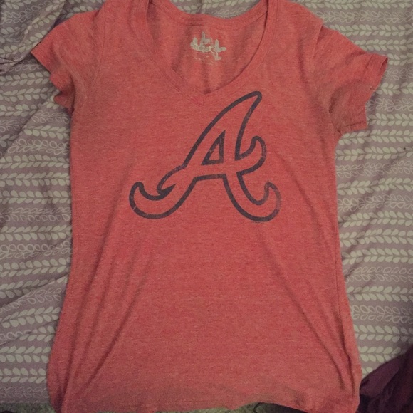 Atlanta Braves V-neck T-shirt